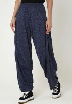 Madam-T HOSE POLLI - Pantalon Classique - Blau -Madam-T Soldes 2022 d4559c5a520f4fd9914468b1cb41f395