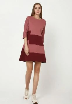 Madam-T MAXIMA - Robe En Jersey - Rosa Weinrot -Madam-T Soldes 2022 d45f95e7bf784e7889aa2812cc6061ff