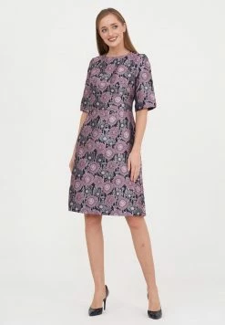 Madam-T SANATA - Robe De Jour - Blau Lila -Madam-T Soldes 2022 d473db55b5e5496798c69cc4d2761ea8