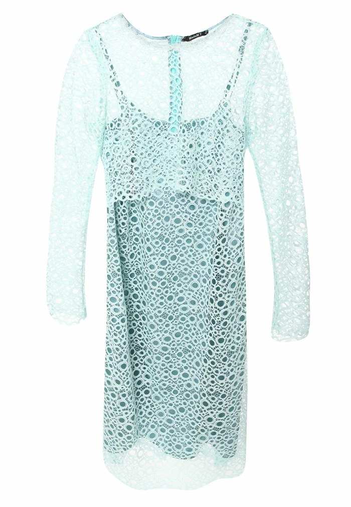 Madam-T GALERI - Robe Fourreau - Hellgrün 7 Madam-T GALERI - Robe Fourreau - Hellgrün – Image 7