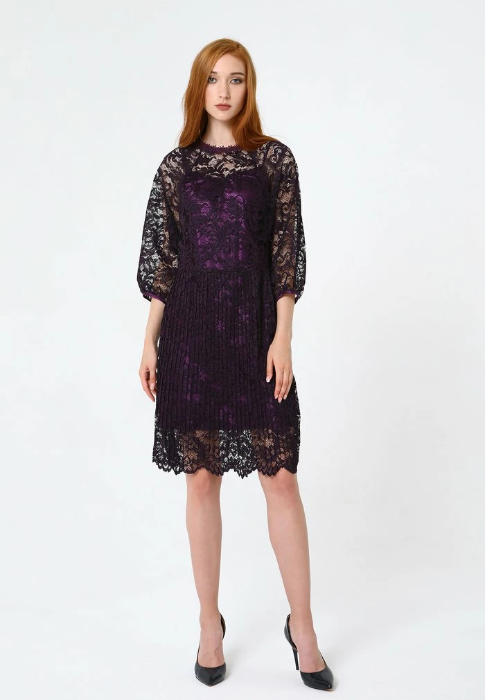 Madam-T ADAMASA - Robe De Jour - Lila 2 Madam-T ADAMASA - Robe De Jour - Lila – Image 2