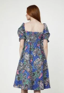 Madam-T Robe De Jour - Kornblume Blau, Rosa -Madam-T Soldes 2022 d4e6d2407aad47c1b8bd1eac35e6504b