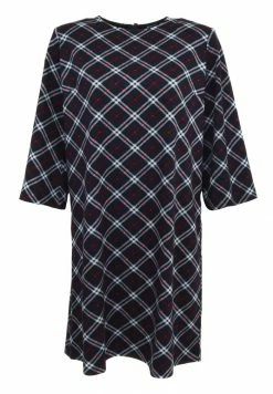 Madam-T MELANICA - Robe De Jour - Blau/birkhite -Madam-T Soldes 2022 d50bb9fab80b4f4fa16a4410902c1281