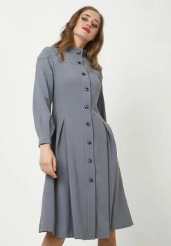 Madam-T LIVARA - Robe Chemise - Lichtgrau 14 Madam-T LIVARA - Robe Chemise - Lichtgrau -Madam-T Soldes 2022 d50f1060fab74c118359e10218210dbc