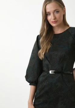 Madam-T NATALI - Robe Fourreau - Grün, Weinrot -Madam-T Soldes 2022 d58003ae9f77478ba4567f82edf39c28