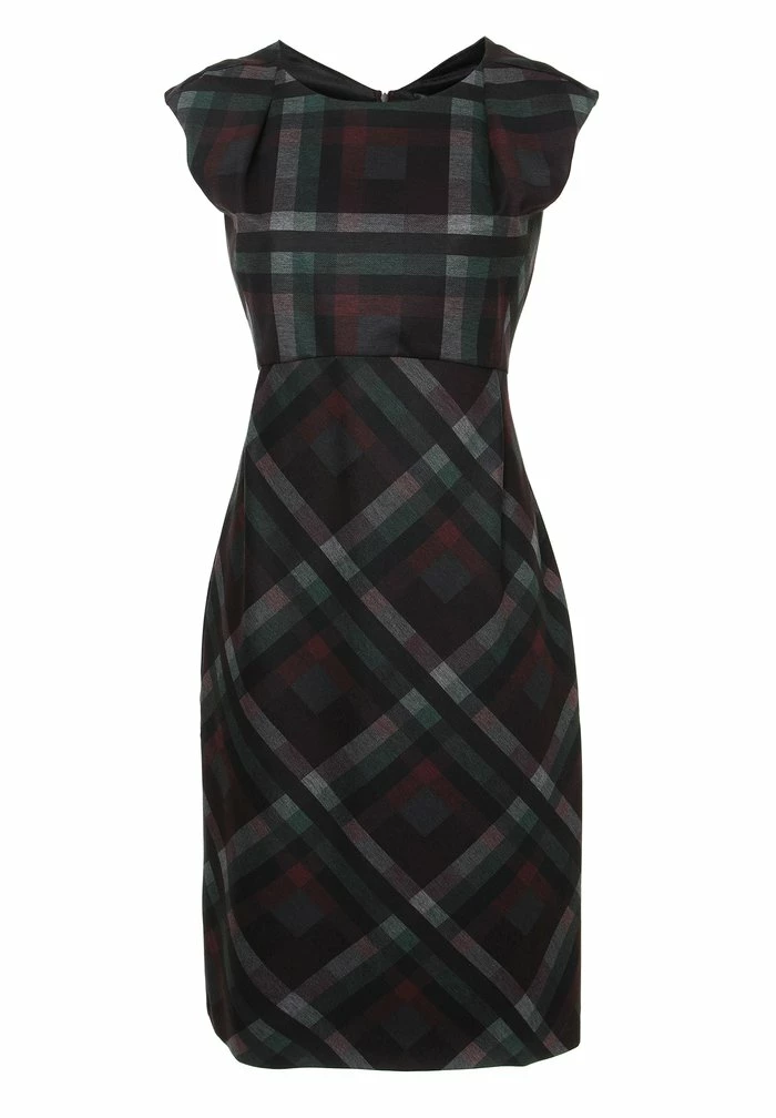 Madam-T MUTALA - Robe Fourreau - Pflaume Grün 7 Madam-T MUTALA - Robe Fourreau - Pflaume Grün – Image 7