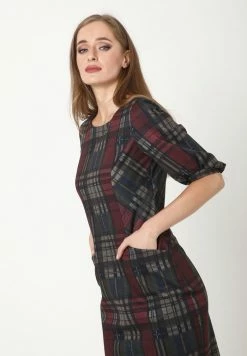 Madam-T JERSEYKLEID AGARATA - Robe Fourreau - Weinrot, Blau 11 Madam-T JERSEYKLEID AGARATA - Robe Fourreau - Weinrot, Blau -Madam-T Soldes 2022 d5d1445f3fed479b9957d126355d8a24