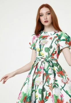 Madam-T RETRONA - Robe De Jour - Weiß Grün 11 Madam-T RETRONA - Robe De Jour - Weiß Grün -Madam-T Soldes 2022 d5e1420a4ca24f168435dc0e491e74ae