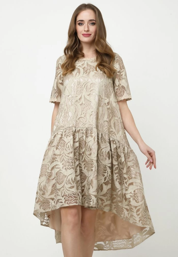 Madam-T EVA - Robe De Jour - Beige 7 Madam-T EVA - Robe De Jour - Beige – Image 7