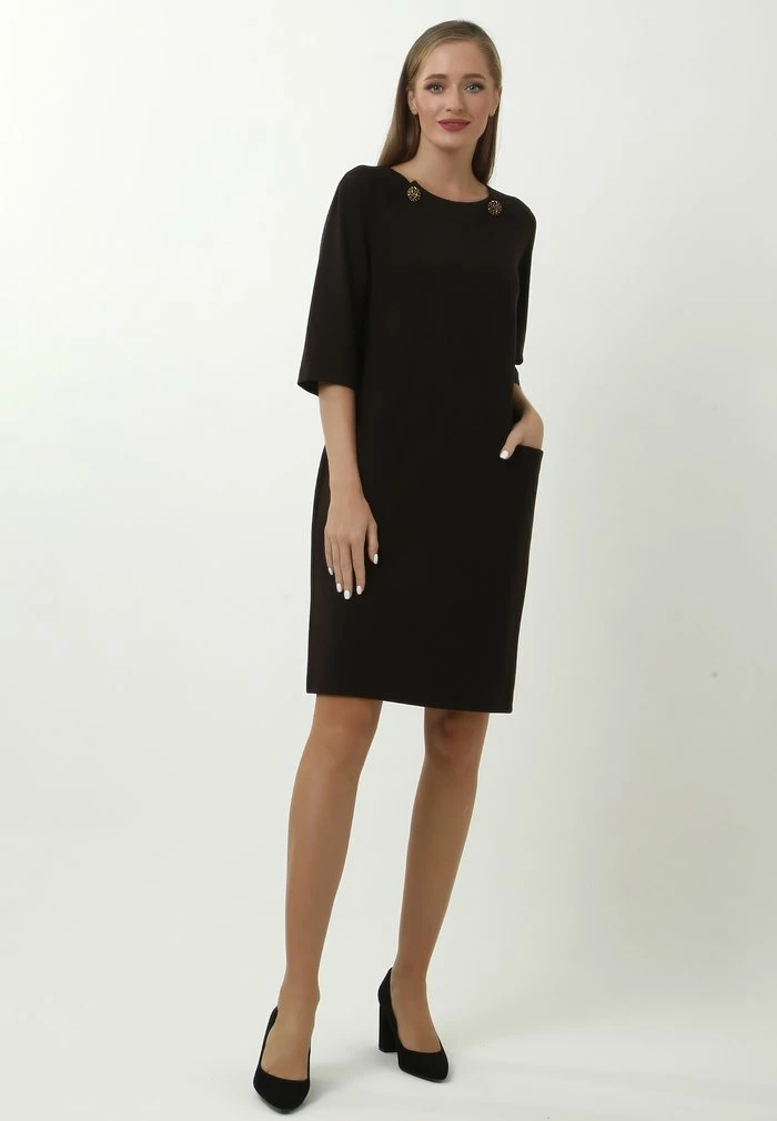 Madam-T KLEID FERULE - Robe De Jour - Braun 2 Madam-T KLEID FERULE - Robe De Jour - Braun – Image 2