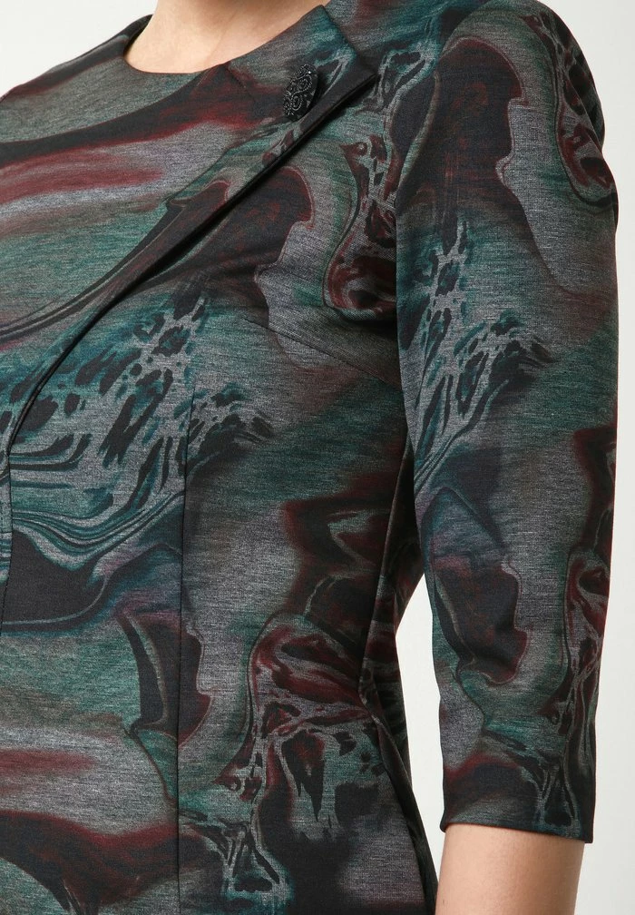 Madam-T JERSEYKLEID - Robe En Jersey - Grau Aqua 4 Madam-T JERSEYKLEID - Robe En Jersey - Grau Aqua – Image 4