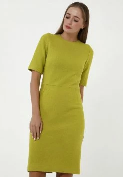 Madam-T TROPICANA - Robe Fourreau - Olive -Madam-T Soldes 2022 d701aded918342799c81c63cad02f29b