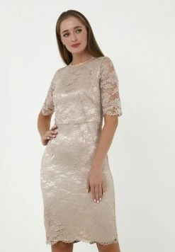 Madam-T TROPICANA KR - Robe De Soirée - Beige