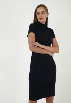 Madam-T STILLA - Robe Fourreau - Blau -Madam-T Soldes 2022 d73101d0fa6847b5bc0763ea71d0f46f