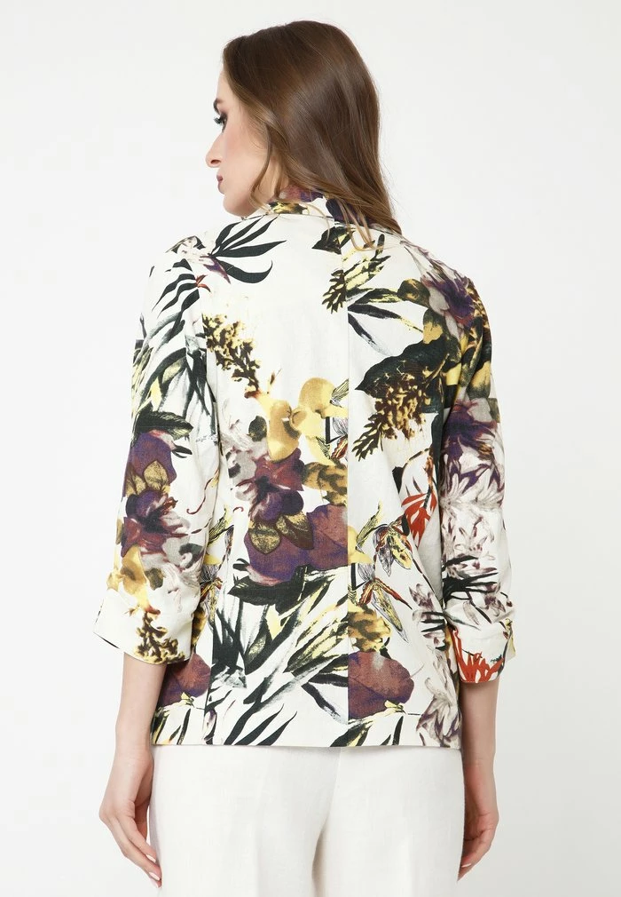 Madam-T SILVANA - Blazer - Milch, Gelb 3 Madam-T SILVANA - Blazer - Milch, Gelb – Image 3