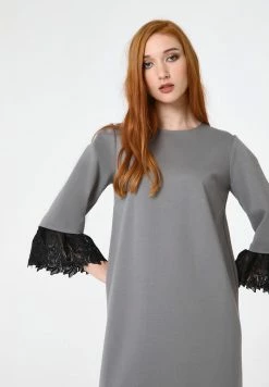 Madam-T MERIKANA - Robe De Jour - Grau 13 Madam-T MERIKANA - Robe De Jour - Grau -Madam-T Soldes 2022 d8d4decbbe7b47d6a54ea68847514432