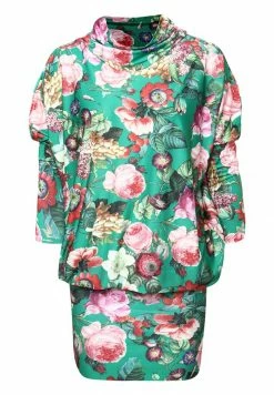 Madam-T AZARINA - Robe De Jour - Grün/ Pink 11 Madam-T AZARINA - Robe De Jour - Grün/ Pink -Madam-T Soldes 2022 d8db1b8cb67645a9a8ac1d7fae794576