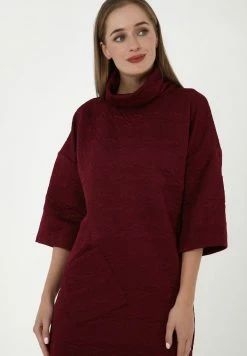 Madam-T PELAGEYA - Robe De Jour - Weinrot -Madam-T Soldes 2022 d8df91b5836c4896bdb61d0f474c50c6