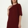 Madam-T ALLTAGS - Robe De Jour - Weinrot