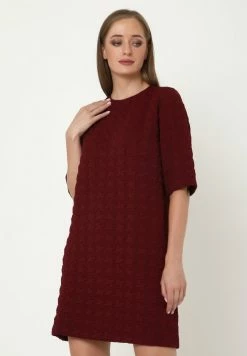 Madam-T ALLTAGS - Robe De Jour - Weinrot