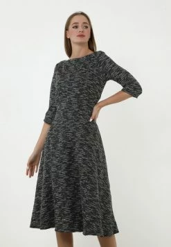 Madam-T YANNA - Robe Pull - Grau