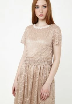 Madam-T ESPERA - Robe De Jour - Beige -Madam-T Soldes 2022 d950801d3b4f470980f9f9d8c901d7df