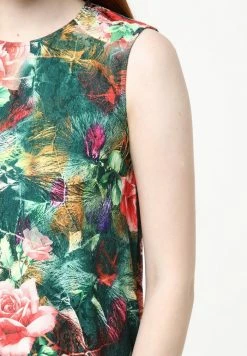 Madam-T GAISA - Robe De Jour - Grün, Koralle -Madam-T Soldes 2022 d9f0d04fa61248f8ad0908e5757f67a3