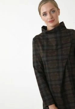 Madam-T LEELINA - Robe De Jour - Schwarz, Senf -Madam-T Soldes 2022 da609e14d6be4fe4883f09ee26db2b8d