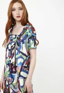 Madam-T ZEFIRA - Robe De Jour - Race Choppers/hellgrün -Madam-T Soldes 2022 da822bb892364e5aa253d981c91bc2db