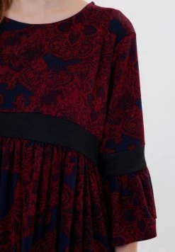 Madam-T GALAXIA - Robe De Jour - Blau Howdy Rot -Madam-T Soldes 2022 dba6c190ef474e0b842fadbc1ed1ab29