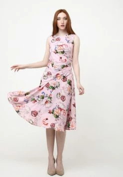 Madam-T KESTEKA - Robe De Jour - Blass Rosa, Rot