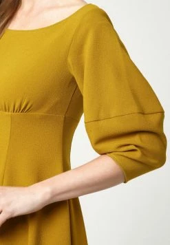 Madam-T RAMILDA - Robe De Jour - Senf -Madam-T Soldes 2022 dbff4bb0424047aaa2ebbe61889cc6cd