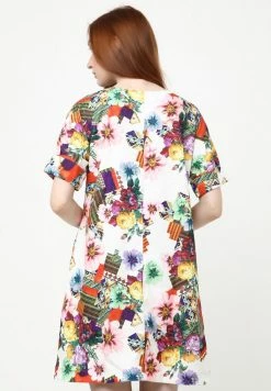 Madam-T LAURA - Robe De Jour - Beige, Lila -Madam-T Soldes 2022 dc5c0fcc8bbd4aef8e198746cb9e3cea