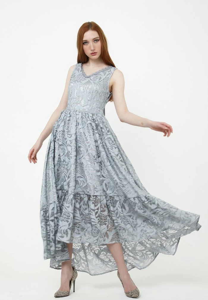 Madam-T Robe De Cocktail - Grau 1 Madam-T Robe De Cocktail - Grau