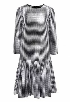 Madam-T OTTILIANA - Robe De Jour - Weiß Schwarz -Madam-T Soldes 2022 dc71b39a70b3467b897eb9581d977574