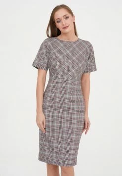 Madam-T ALTEA - Robe Fourreau - Grünes Leder/ Burgund. 14 Madam-T ALTEA - Robe Fourreau - Grünes Leder/ Burgund. -Madam-T Soldes 2022 dc864269592f43e5aa839982ad2f5c84