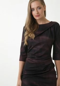 Madam-T PIHTA - Robe Fourreau - Lila, Schwarz 11 Madam-T PIHTA - Robe Fourreau - Lila, Schwarz -Madam-T Soldes 2022 dca1fbf8351a4087846e4485f6d58f18