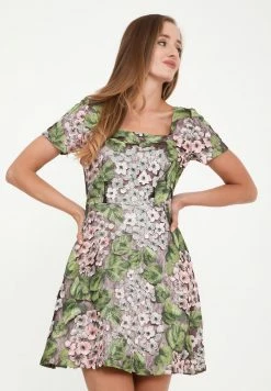 Madam-T AGAVA - Robe De Soirée - Rosa, Grün