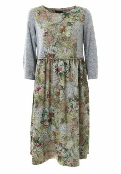 Madam-T KLEID CHARLIS - Robe De Jour - Oliv, Grau -Madam-T Soldes 2022 dcf891bb6ba440faa053efdbeb7c4316