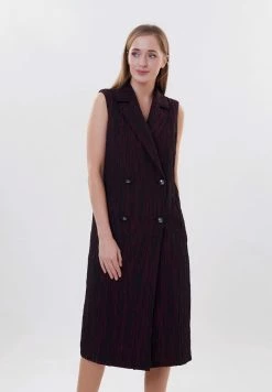 Madam-T ESPERANSA - Robe Chemise - Bla Produkt/kastanienbraun -Madam-T Soldes 2022 dd138e5d1f4249f097e211ae399a8643