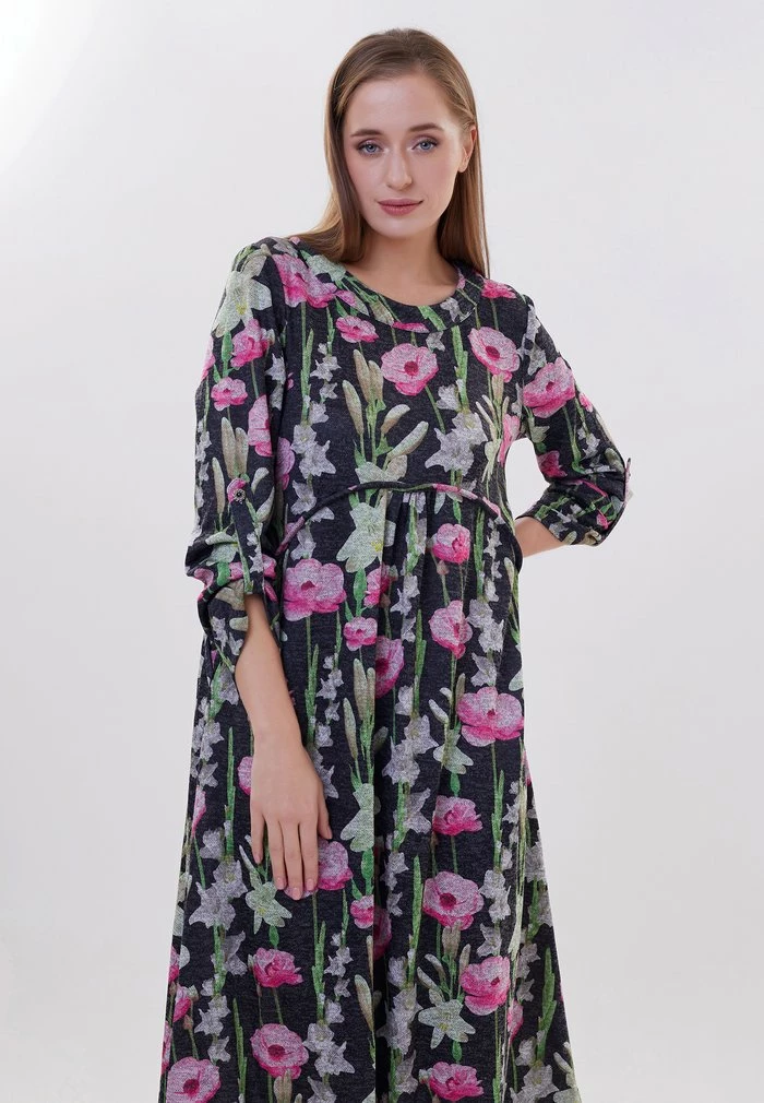 Madam-T SELINA - Robe De Jour - Bla Askk Rosa 6 Madam-T SELINA - Robe De Jour - Bla Askk Rosa – Image 6