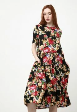 Madam-T Robe De Jour - Schwarz ,urgurgundy -Madam-T Soldes 2022 dd903a04f8d0411c918df3d62fc718c2