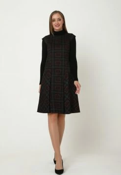 Madam-T GASCONA - Robe De Jour - Wein Rot/grün -Madam-T Soldes 2022 de06bcb870e14a60954313de95640fc6