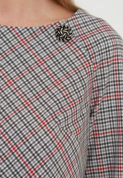 Madam-T FERULE - Robe De Jour - Grüner Zig/rot -Madam-T Soldes 2022 def6899eb93e44b49f96a268d570c09a