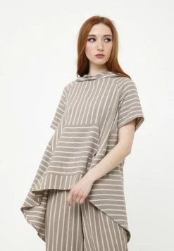 Madam-T KIRA - Tunique - Hellbraun -Madam-T Soldes 2022 defaab30a888452aad7a1ae75ee44487