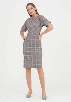 Madam-T ALTEA - Robe Fourreau - Grünes Leder/ Burgund. 13 Madam-T ALTEA - Robe Fourreau - Grünes Leder/ Burgund. -Madam-T Soldes 2022 df13cc9f1e6047329db2e23f98259413