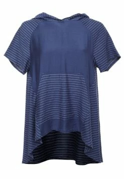 Madam-T KIRA - Tunique - Blau/weiß -Madam-T Soldes 2022 df885a2a43e449a48b6edb298cf77b03