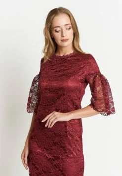 Madam-T Robe De Jour - Burgund -Madam-T Soldes 2022 df8addf6728d4a5a90740a388479ccf7