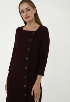 Madam-T MAZONA - Robe De Jour - Pflaume -Madam-T Soldes 2022 e00254bc1c2e4f12bb8b9878c343fb34