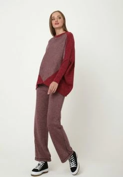 Madam-T Pantalon Classique - Rosa -Madam-T Soldes 2022 e02ee8e93bc64e1c8675a9540f9465ec